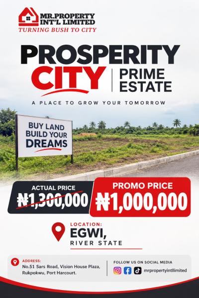 Prosperity City Prime Estate Egwi